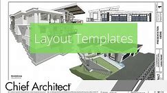 How to Set Up a Layout Template in Chief Architect