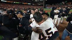 Giants walk off to win NL pennant