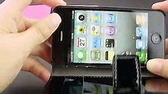 Classic iPhone 4S Patent Leather Wallet Case Wholesale