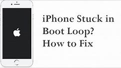 6 Solutions to Fix iPhone Stuck in Boot Loop