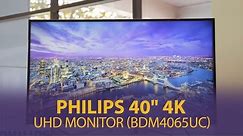 Philips BDM4350UC 43" 4K UHD IPS LED Monitor - Mwave.com.au