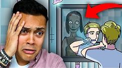 REACTING TO THE MOST SCARY STORIES ON YOUTUBE (SCARY ANIMATIONS)
