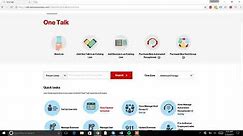 Verizon One Talk Portal Walk Through