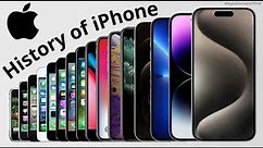 History Of The iPhone - 2007 to 2023 || iPhone Evolution (Updated)