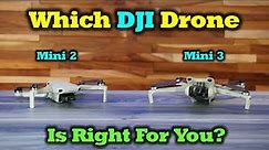 DJI Mini 2 vs Mini 3 Drone - Which One Is Right For You?