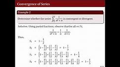 [Math 22] Lec 07 Series of Constant Terms and their Convergence (Part 1 of 2)