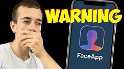 Watch This BEFORE Using FaceApp (Warning)