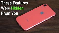 iPhone XR - 10 Actual Hidden Features Exposed
