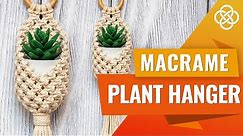 DIY Macrame Pods | Macrame Pot Hanger | Macrame Plant Hanger Tutorial