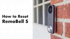 How to Reset RemoBell® S | remo+