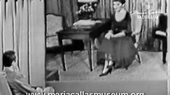 Maria Callas: Person to Person interview with Ed Murrow (New York, Jan. 24, 1958)