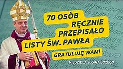 Niedziela Słowa Bożego 21 stycznia 2024 Bielsko Biała Biskup Roman Pindel