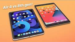 iPad Air 4 vs iPad 8th generation - Save or Spend?! (2021)