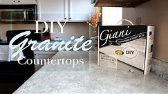 DIY Granite Countertop – Giani – How To Tutorial and Review with 3 Month Follow-up