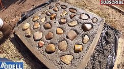 How to Make Decorative Concrete Pavers with Big Rock DIY