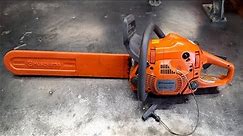 Husqvarna Chainsaw Pull Starter Jammed Up! Step By Step Repair!