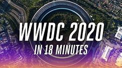 Apple WWDC 2020 keynote in 18 minutes