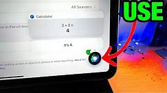 How To Set Up & Use Siri on iPad Pro | Full Tutorial