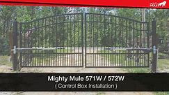Mighty Mule 571W/572W Control Box Installation