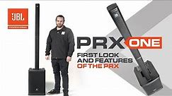 JBL PRX One - New All-In-One Powered PA With Mixer and DSP