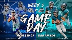 Philadelphia Eagles @ Dallas Cowboys | Week 3 | Full Game | September 27, 2021