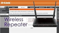 DLink : Set up Wireless Repeater mode | NETVN