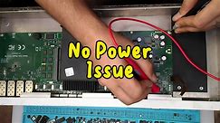Mikrotik cloud core ccr1036 No Power Repair Part 1