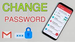How To Change Gmail Password In Android Phone