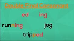 Doubling the Final Consonant | Spelling Rules | EasyTeaching
