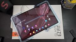 Samsung Galaxy Tab S8 Ultra- Spigen "EZ Fit" Tempered Glass Screen Protector- A Must Have!!!