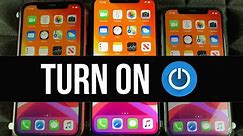 How to Turn On iPhone 11, iPhone 11 Pro, iPhone 11 Pro Max