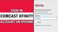 Xfinity Login | xfinity.com | Comcast - 2024 (Full Guide)