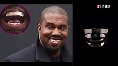 Kanye West debuts $850K titanium teeth inspired by James Bond villain