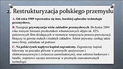 4.1 Sytuacja polskiego przemysłu