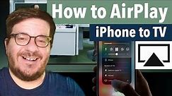 How to AirPlay from iPhone to TV