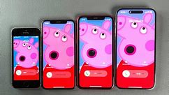 iPhone 5s vs iPhone Xs vs iPhone 11 vs iPhone 14 Pro Max Incoming Call at the Same Time