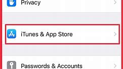 iTunes & App Store Password Settings In iPhone 6
