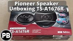 Pioneer 6.5" Speaker Unboxing TS-A1676R Coaxial