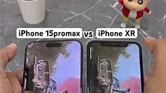 iPhone XR vs iPhone 15promax Battlegrounds test🧐#shorts #iphone15promax #iphonexr