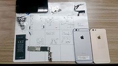 How to replace bare iPhone 6 rear housing? - Complete iPhone 6 teardown & assembly tutorial