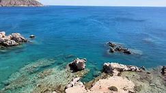 Amoopi Beach - Karpathos Greece DJI Drone