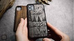 Series Carveit Wood Case for iPhone 11 & 11 Pro & 11 Pro Max
