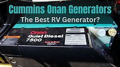Cummins Onan Generators - Are They The Best RV Generator Made?