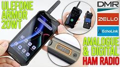 All In One Digital/Analogue Ham Radio & Network Radio - Ulefone Armor 20WT