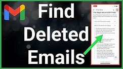 How To Recover Permanently Deleted Emails From Gmail