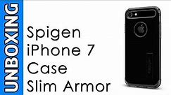 Spigen iPhone 7 Case Slim Armor Unboxing