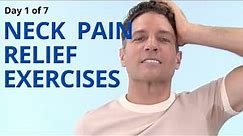 Day 1 of 7 Neck Pain Relief Exercises with CARS - Controlled Articular Rotations