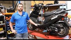 How to Change the Oil on a 49cc Scooter - Chinese QMB139 Engine - By Bintelli Scooters