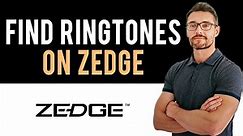 ✅ How to Find Ringtones on Zedge App (Full Guide)