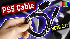 Is the HDMI Cable Included with Sony PS5 Really HDMI 2.1? Tested!